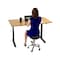 Uncaged Ergonomics Wobble Stool Air Rolling Balance Ball Office Stool Active Sitting WSA-B - alternate 6